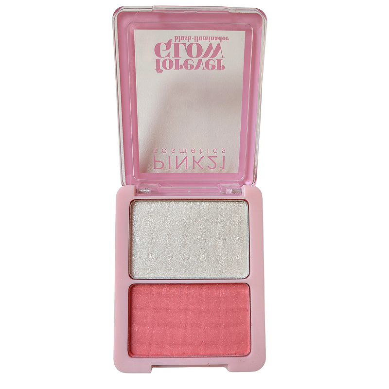 Duo Blush e Iluminador Pink 21 - Cor 02