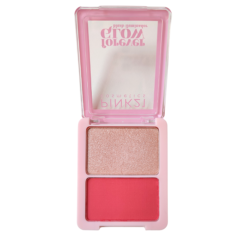 Duo Blush e Iluminador Pink 21 - Cor 03