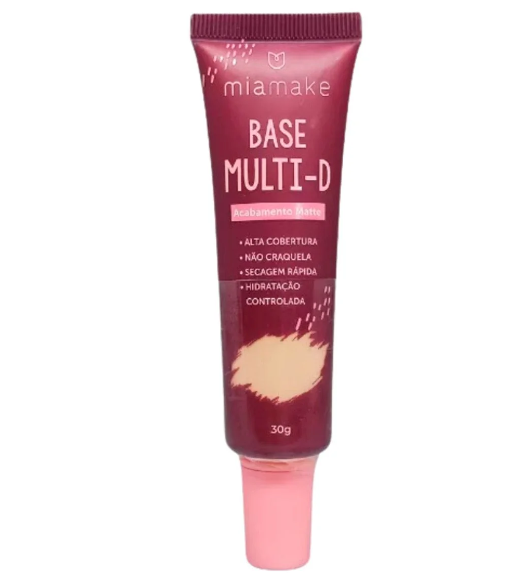 Base Líquida Matte MultI-D Mia Make