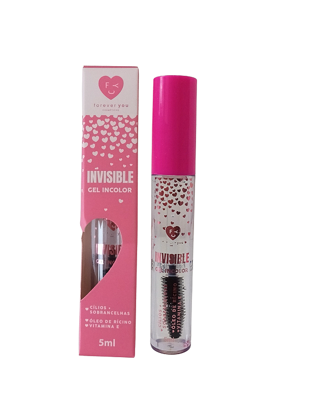 Gel Incolor de cílios e sobrancelha Forever You