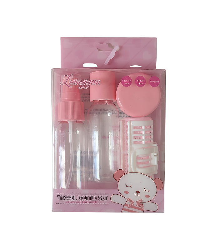 Kit frascos para viagem