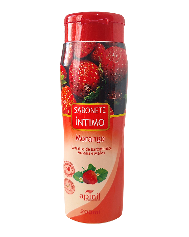 Sabonete Íntimo Morango Apinil
