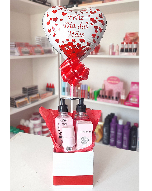Cesta de Presente (Perfume Yara + Hidratante Corporal + Sabonete Líquido)