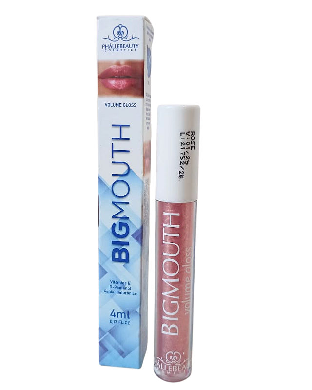 Gloss Big Mouth Phallebeauty - Rose