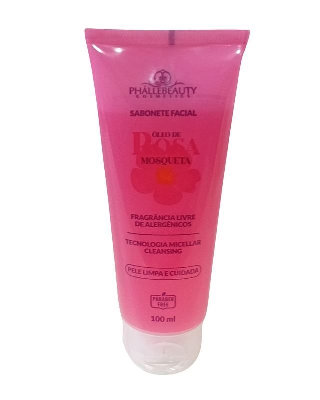 Sabonete facial de Rosa Mosqueta Phallebeauty