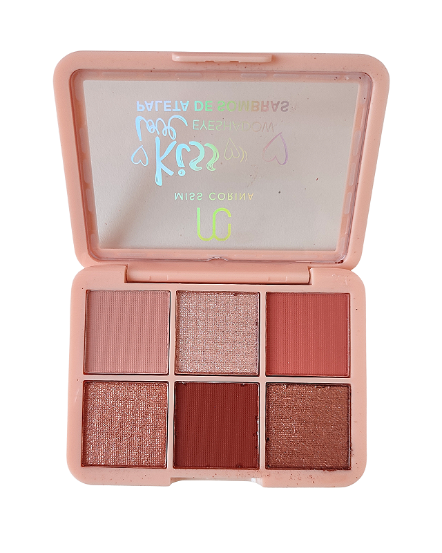 Paleta de Sombras Kiss - Cor 01