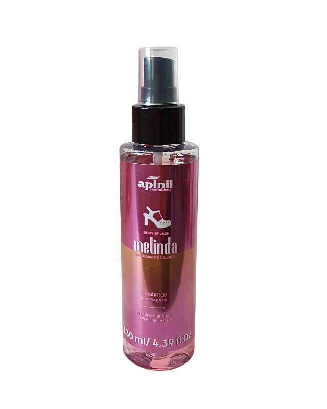 Body Splash Melinda Romântico e Atraente 130ml Apinil Cosméticos
