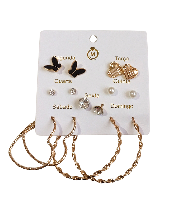 Kit de Brincos - Modelo 01