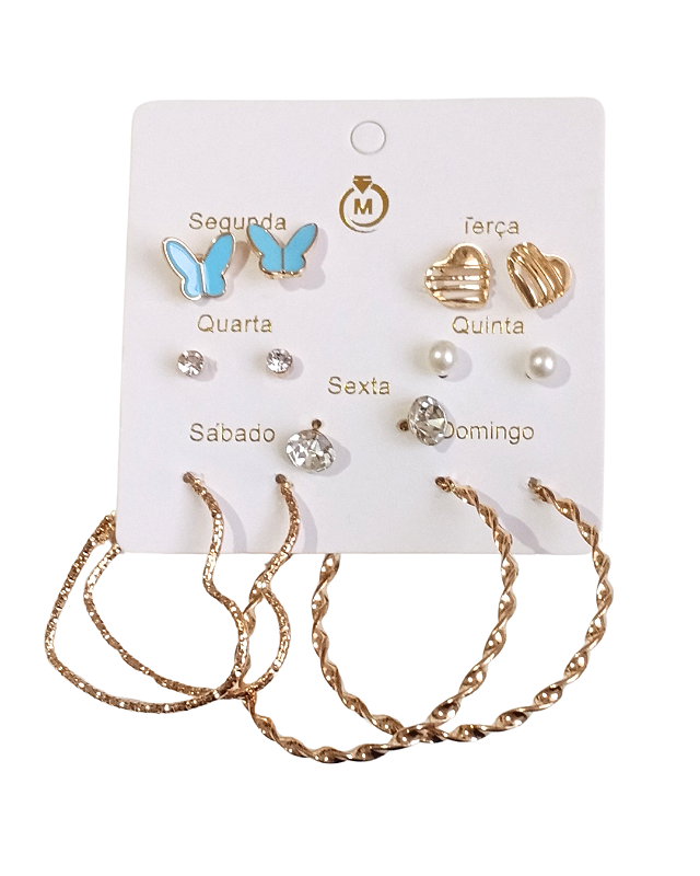 Kit de Brincos - Modelo 05