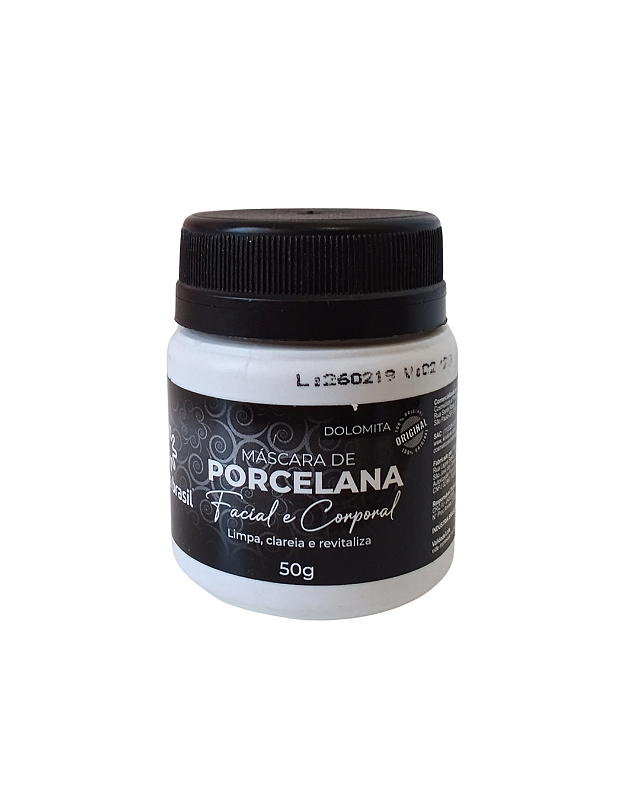 Máscara de Porcelana Facial e Corporal