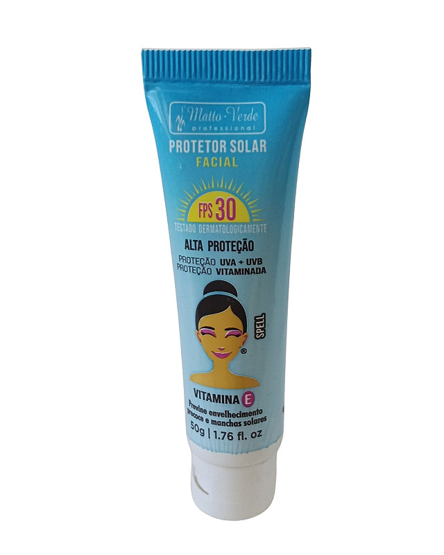 Protetor Solar Facial FPS 30 Matto Verde