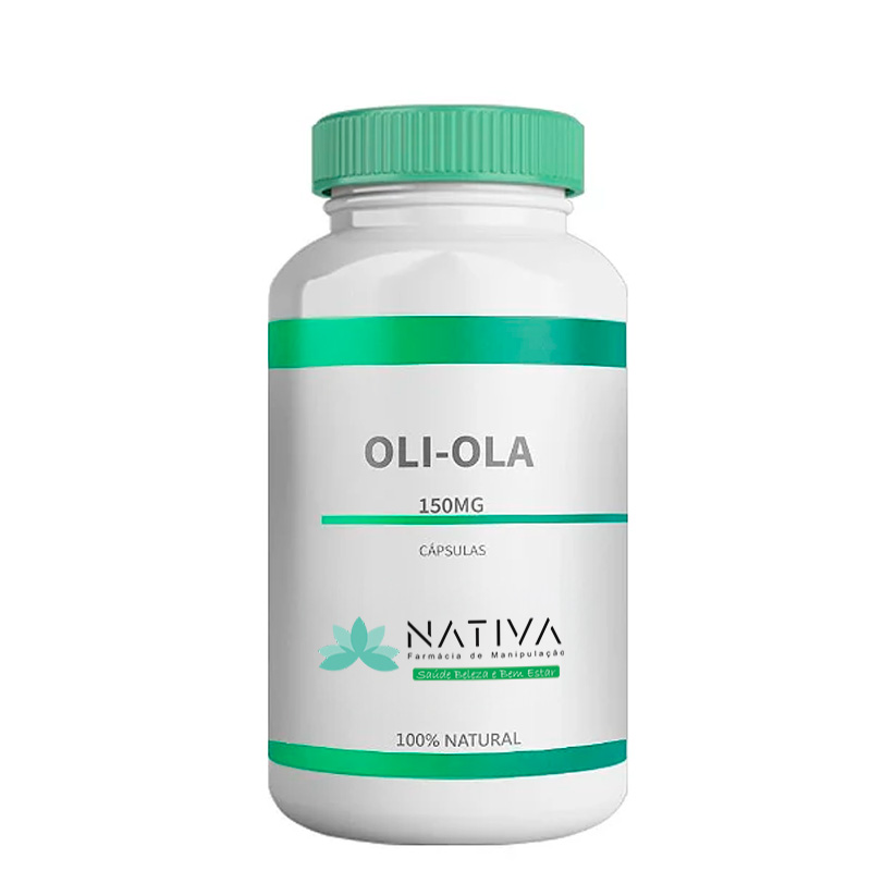 Oli Ola Extrato De Oliva Hidroxitirosol Oli Ola 150mg Nativa Farmácia De Manipulação 9062