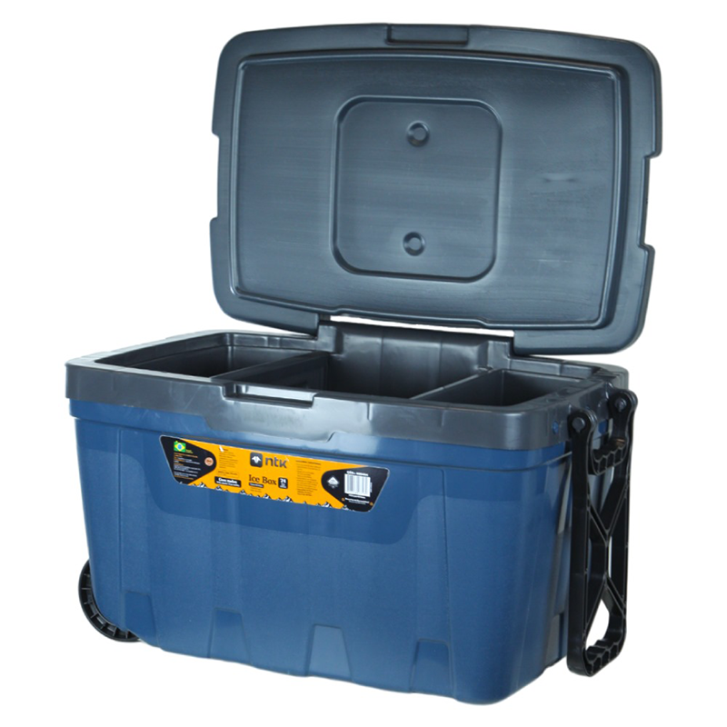 Ice Box Cooler com Rodas 54L - Ideal Descartáveis