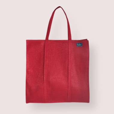 Ecobag Medium Vermelha – Estilo e Resistência - Nislum