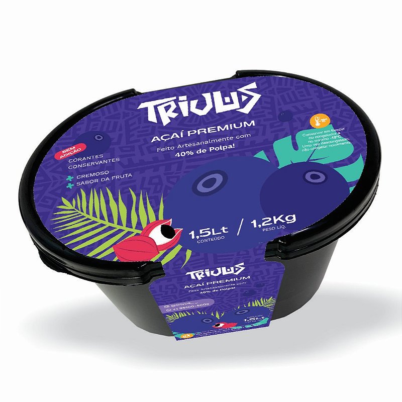 AÇAÍ PREMIUM - POTE 1,5L/1,2K