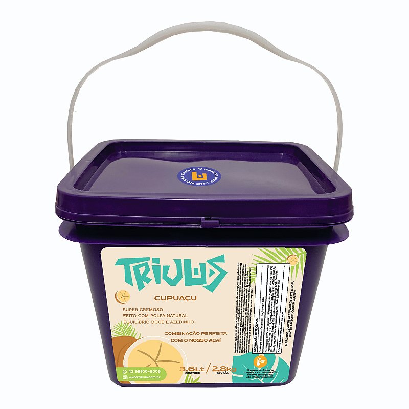 CUPUAÇU - BALDE 3,6L/2,8K