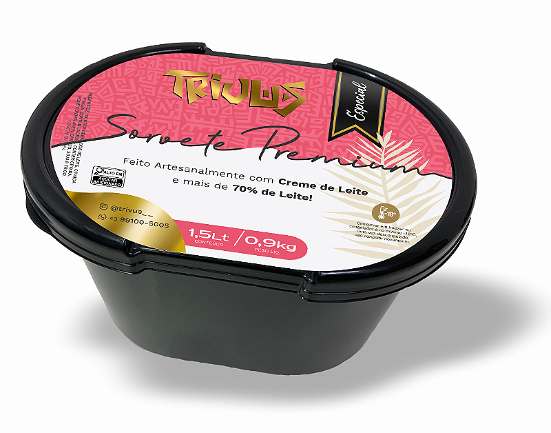 SORVETES Premium ESPECIAL - POTE1,5L/0,9K