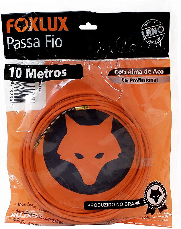 Passa Fio Com Alma De Aço 10m - FOXLUX