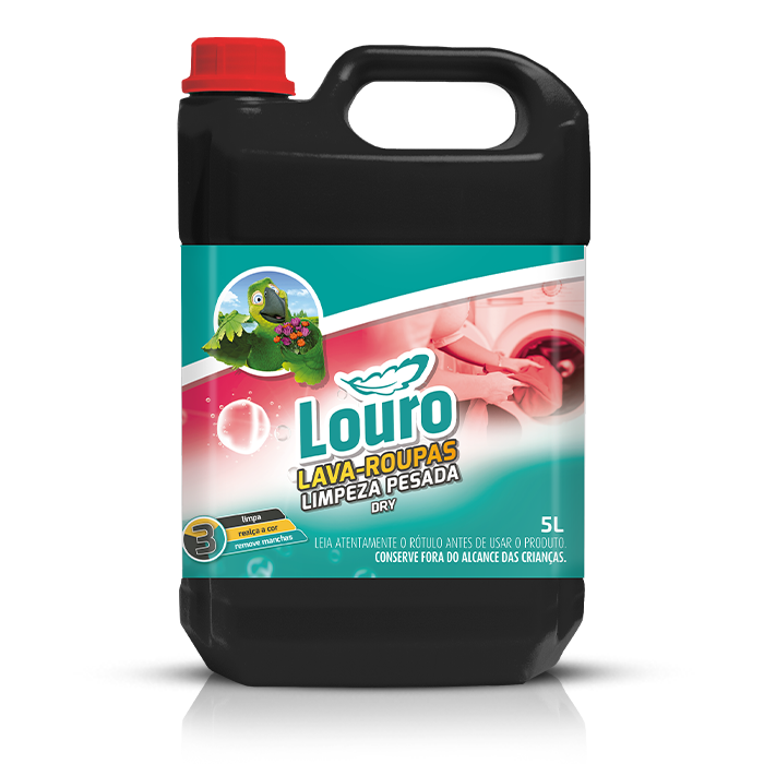 LAVA ROUPAS LIMPEZA PESADA 5L - LOURO