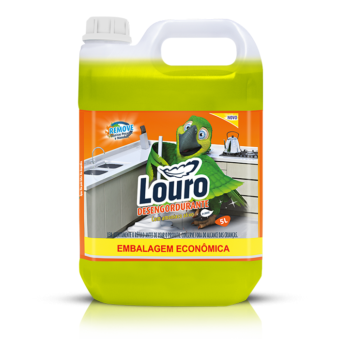 Desengordurante Com Amônia 5L - LOURO