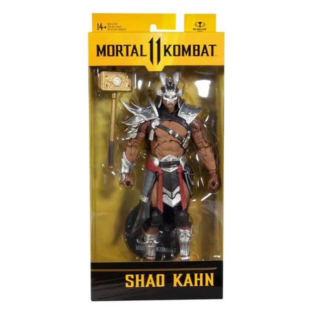 Action Figure Shao Kahn Mortal Kombat - McFarlane toys - Cubo Nerd - O  universo geek em um clique.