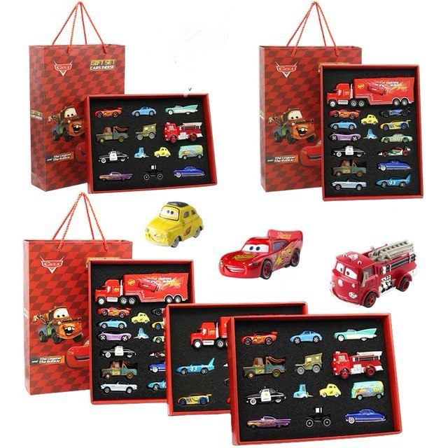 Set Carros Diecast Pixar Disney - Cubo Nerd - O universo geek em um clique.