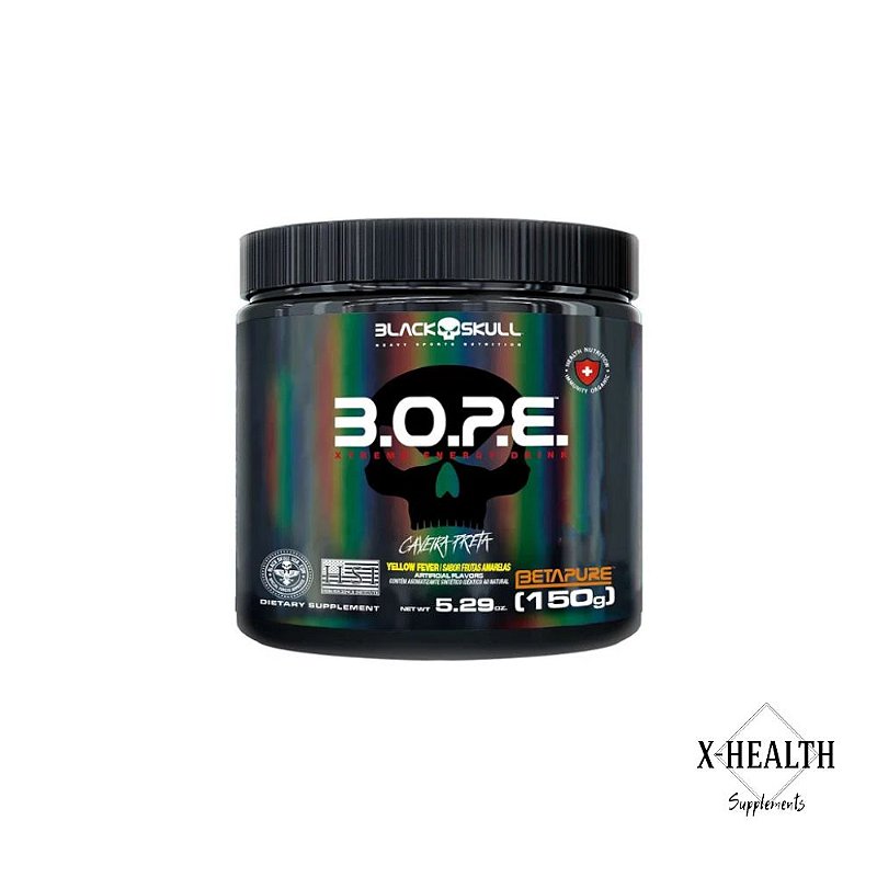 Pré-Treino B.O.P.E 150g - Black Skull