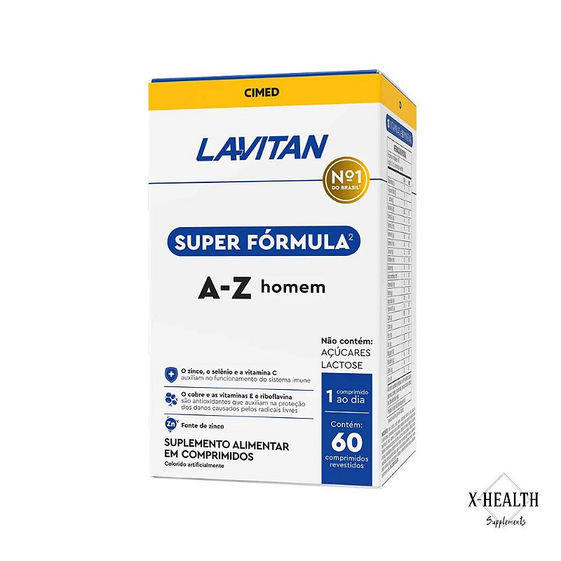 Multivitamínico LAVITAN Super Fórmula A-Z Homem
