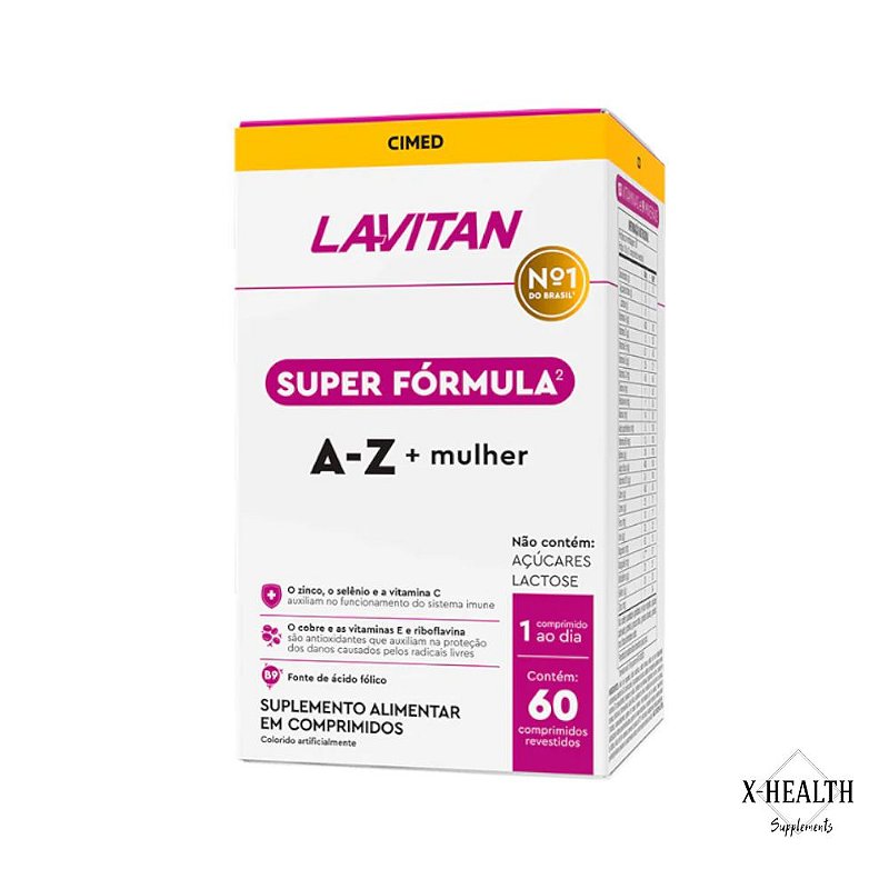 Multivitamínico LAVITAN Super Fórmula A-Z Mulher