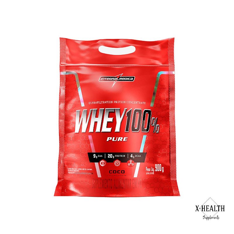 Whey 100% Pure Refil 900g - Integralmedica