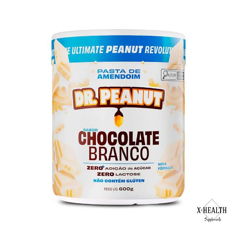 Pasta de Amendoim sabor Chocolate Branco - Dr Peanut
