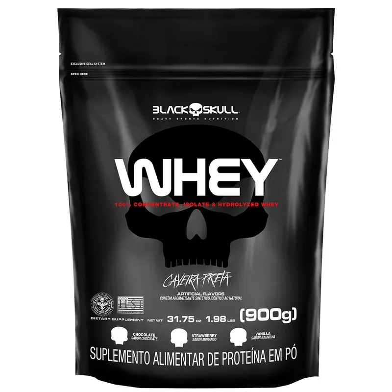 Whey Refil 900g - BLACK SKULL