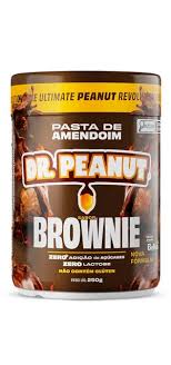 Pasta de Amendoim Sabor Brownie - Dr Peanut