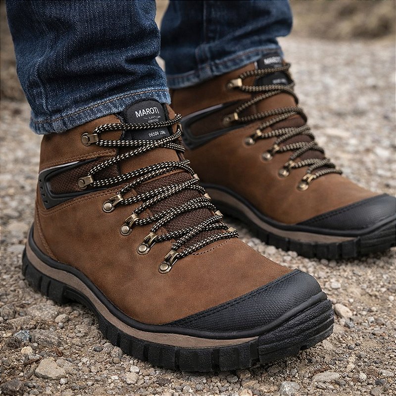 Bota Adventure Couro Maroto Ranger-1400