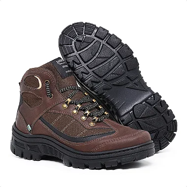 Bota Adventure Feminina em Couro Ecológico Marotto Cheyenne 4500