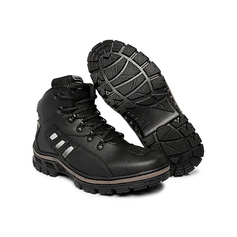Bota Motociclista Couro Ecológico Marotto 16100