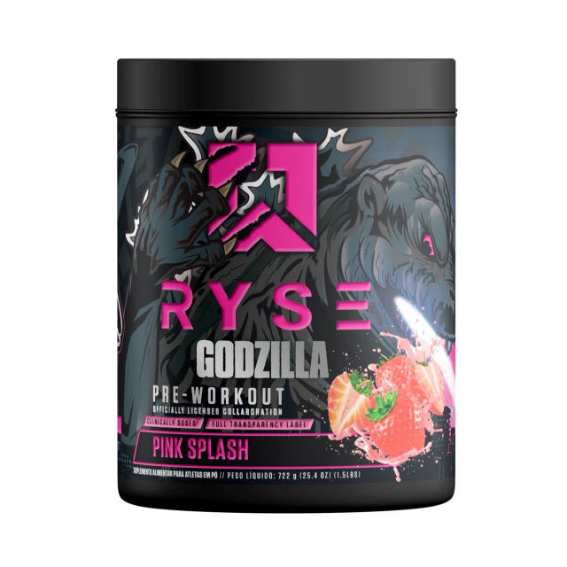 Ryse Godzilla 722g Pink Splash - Ryse Supps - Sport e Nutri