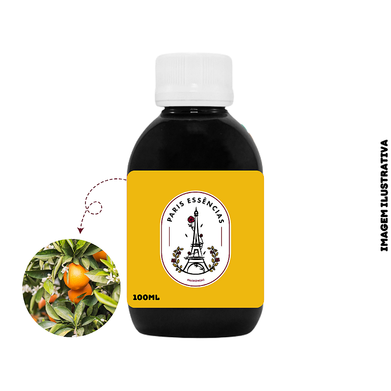 Essência OAK Lima e Flor Laranjeira - 100ml - Paris Essencias
