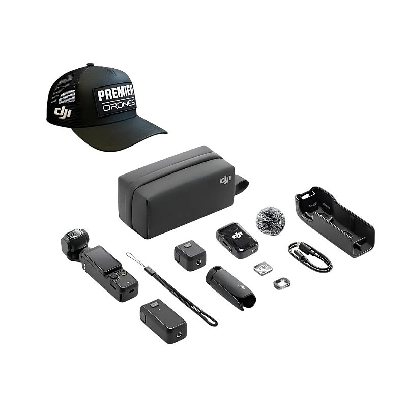 Câmera DJI Osmo Pocket 3 Creator Combo BR - DJI210 - Premier