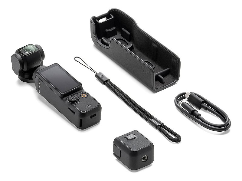 【DAY BRAND】最新DJI Osmo Pocetセット DJI Combo Criador Osmo Pocket 3, Câmeras Vlogging com CMOS de 2,5
