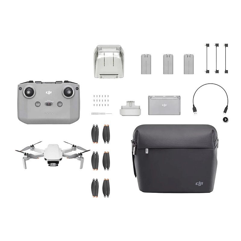 DJI Mini 2 Fly More Combo 4K(Sem tela) BR - Premier Drones - A Sua