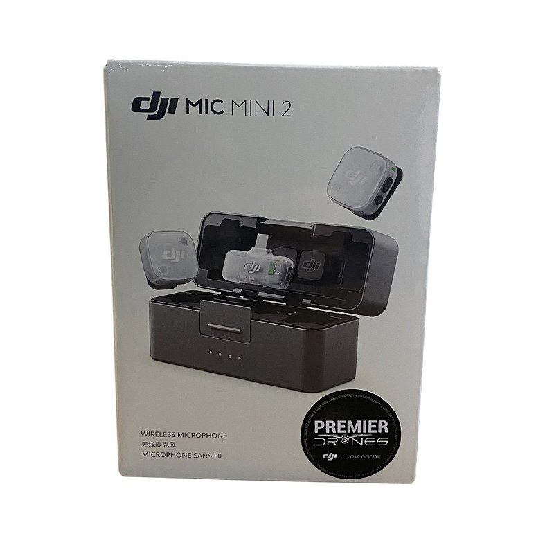 Dji Mic Mini 2 - 2tx 1rx Para Smartphone Dji142 - Premier Drones