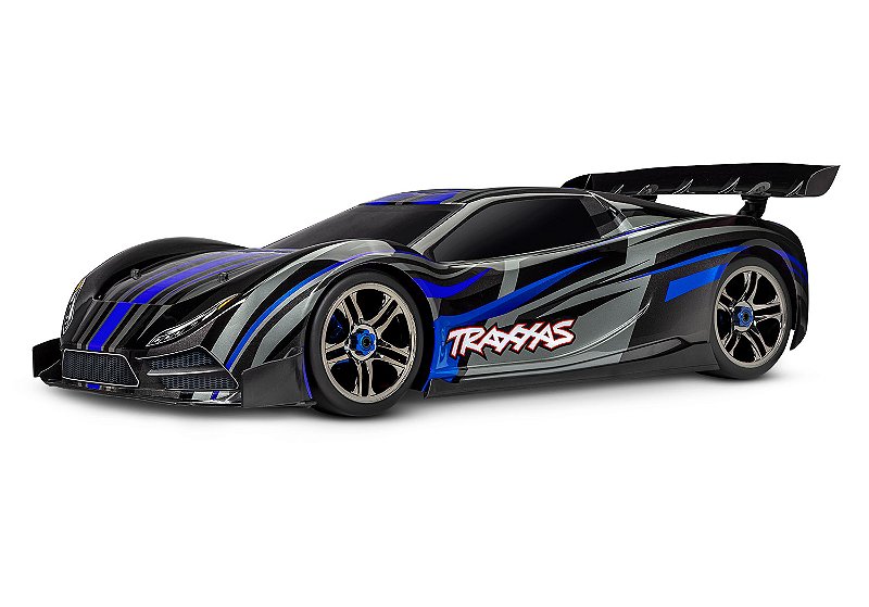 TRAXXAS XO-1 AWD SUPERCAR TSM 64077-3 AZUL - StupidRC Hobby Brasil