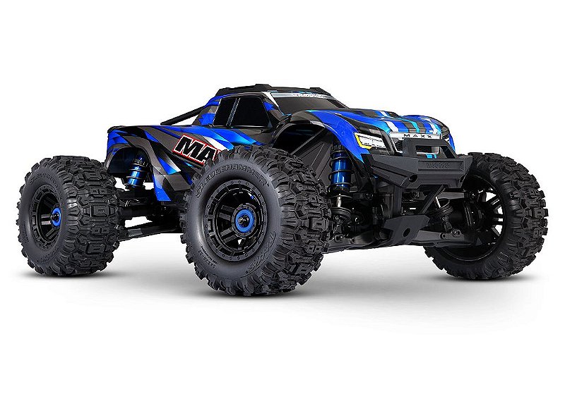 TRAXXAS MAXX 89086-4-AZUL - StupidRC Hobby Brasil