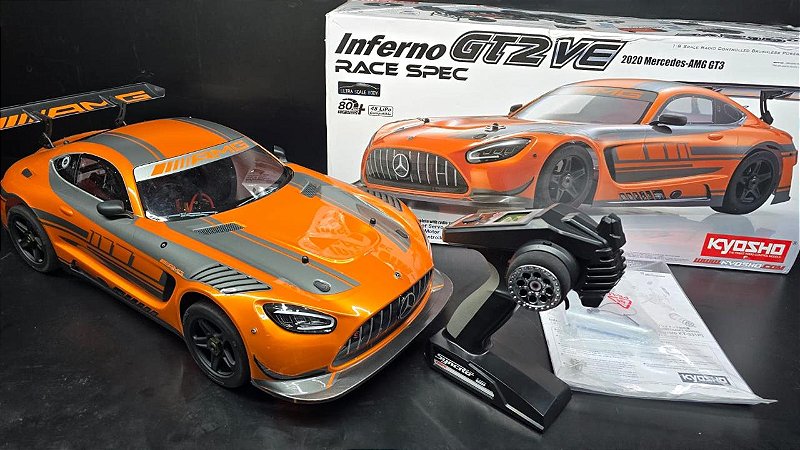 KYOSHO INFERNO GT2 VE RACE SPEC 2020 MERCEDES-AMG 1/8 READYSET