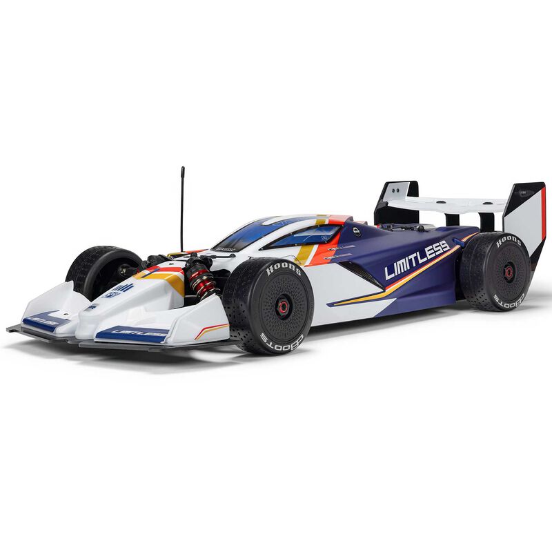 ARRMA 1/7 Limitless 8s Avc 4x4 Rtr, White/blue - StupidRC Hobby Brasil