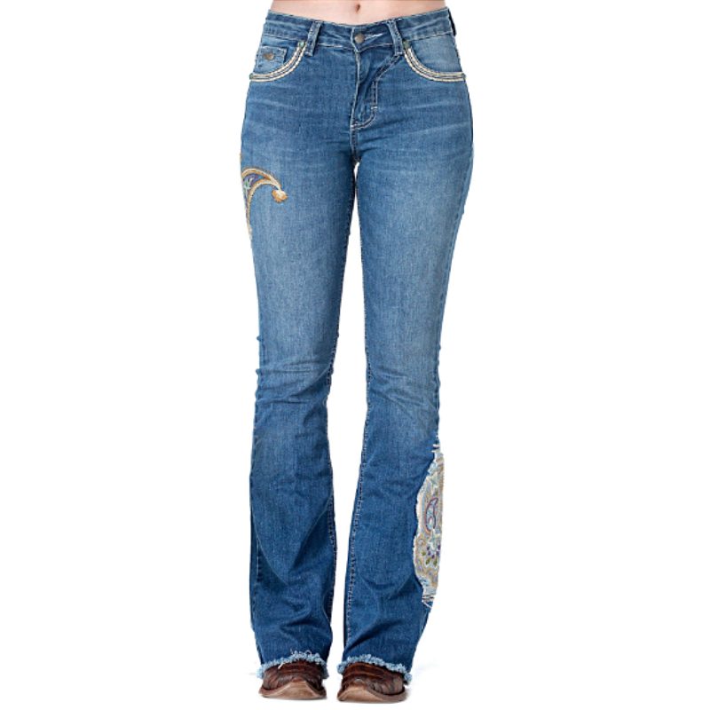 Zenz Western Calça Wild Flower Jeitão Sertanejo Vestindo a