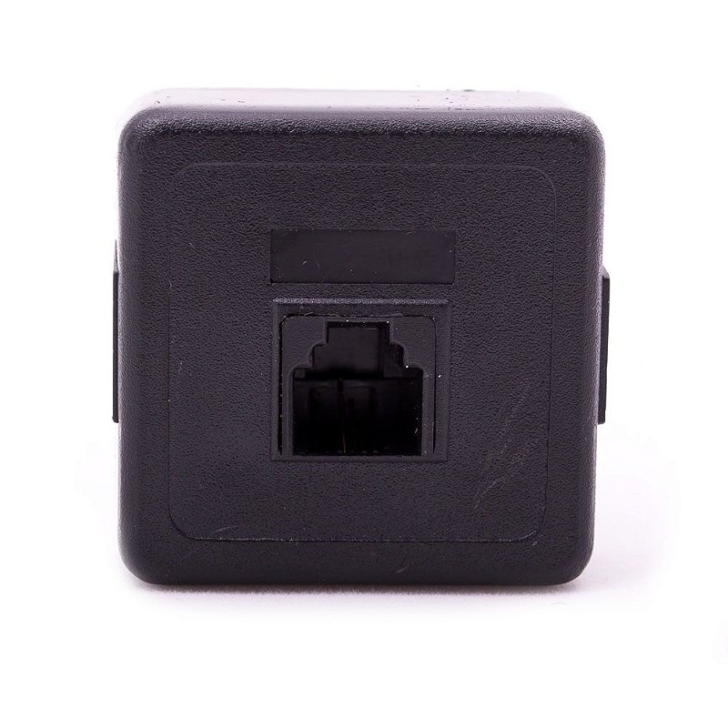 Modular Rj 11 Pino Modular RJ-11 2 vias - Canal Eletrônica