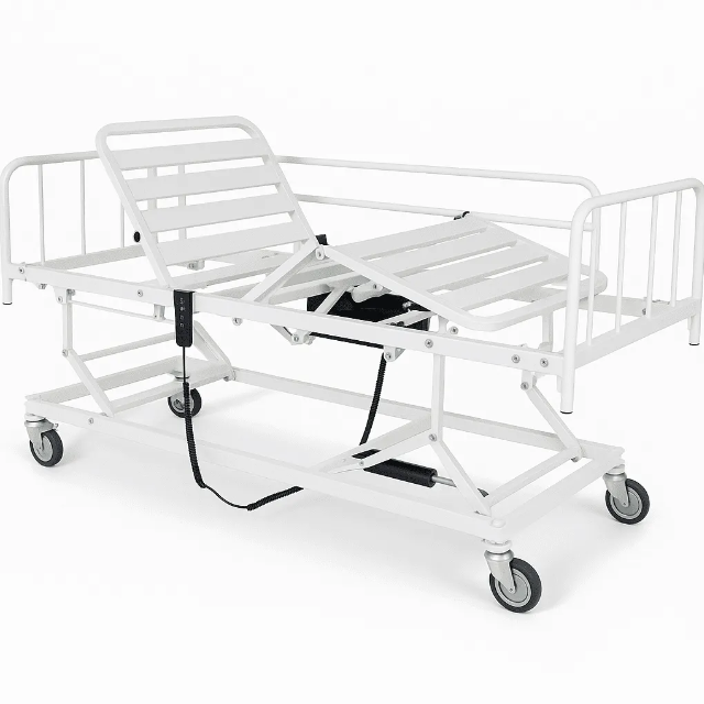 Cama Hospitalar Motorizada  3 Movimentos - 5 posições - Locação - Aço