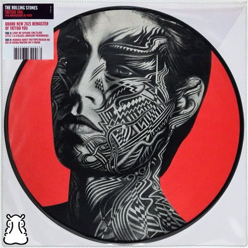 LP Rolling Stones - Tattoo You - Picture Disc Importado - Hm - Sua